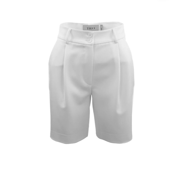 THEO HESTIA BERMUDA SHORTS in cream medium - Picture 1 of 13